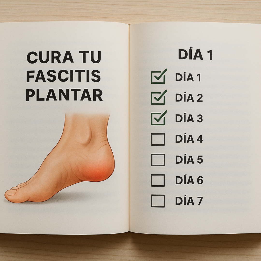 🦶 PISA FUERTE – Guía premium de 7 días para fascitis plantar, metatarso, juanetes, arco del pie y espolón ✨ +7 🎁 BONOS GRATIS